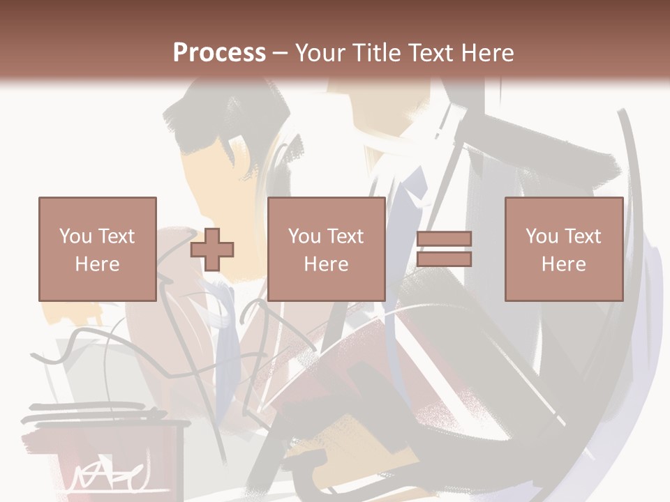 Examination The Boss A Question PowerPoint Template