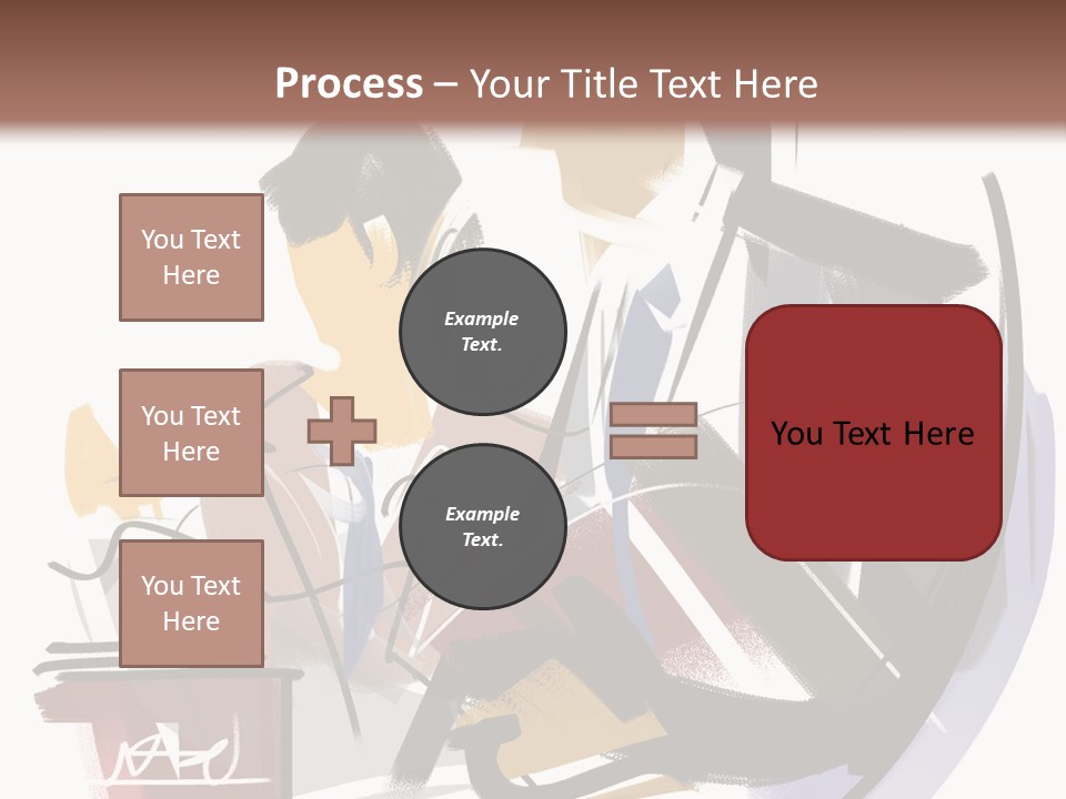Examination The Boss A Question PowerPoint Template
