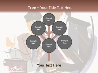 Examination The Boss A Question PowerPoint Template