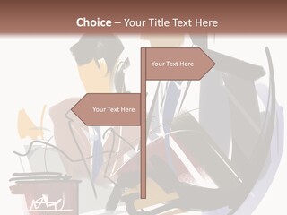 Examination The Boss A Question PowerPoint Template