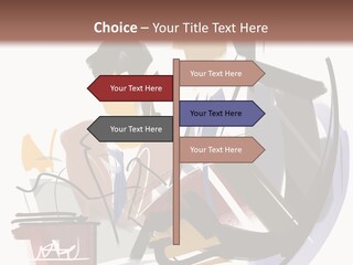 Examination The Boss A Question PowerPoint Template