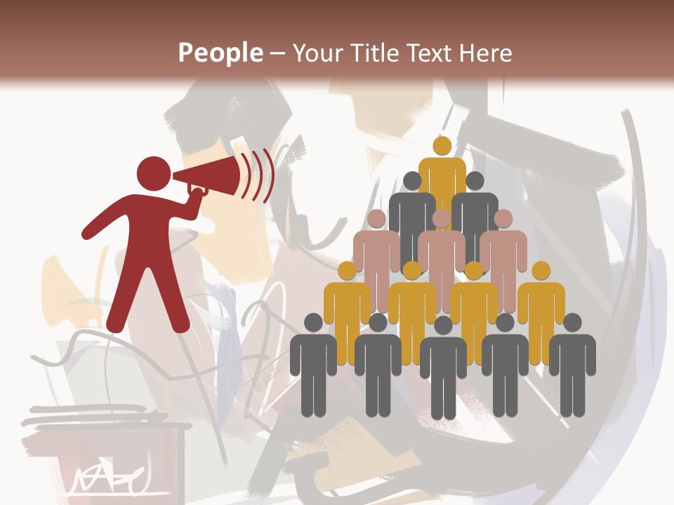 Examination The Boss A Question PowerPoint Template