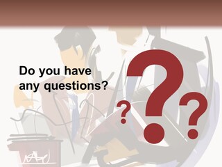 Examination The Boss A Question PowerPoint Template
