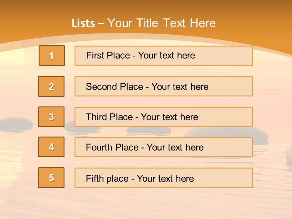 Background Natural Relaxation PowerPoint Template