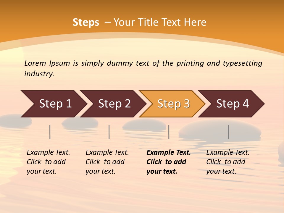 Background Natural Relaxation PowerPoint Template
