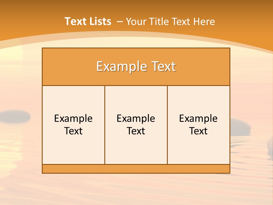 Background Natural Relaxation PowerPoint Template
