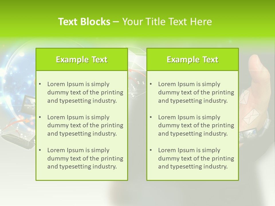 Problems Nature Person PowerPoint Template