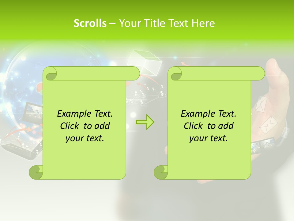 Problems Nature Person PowerPoint Template