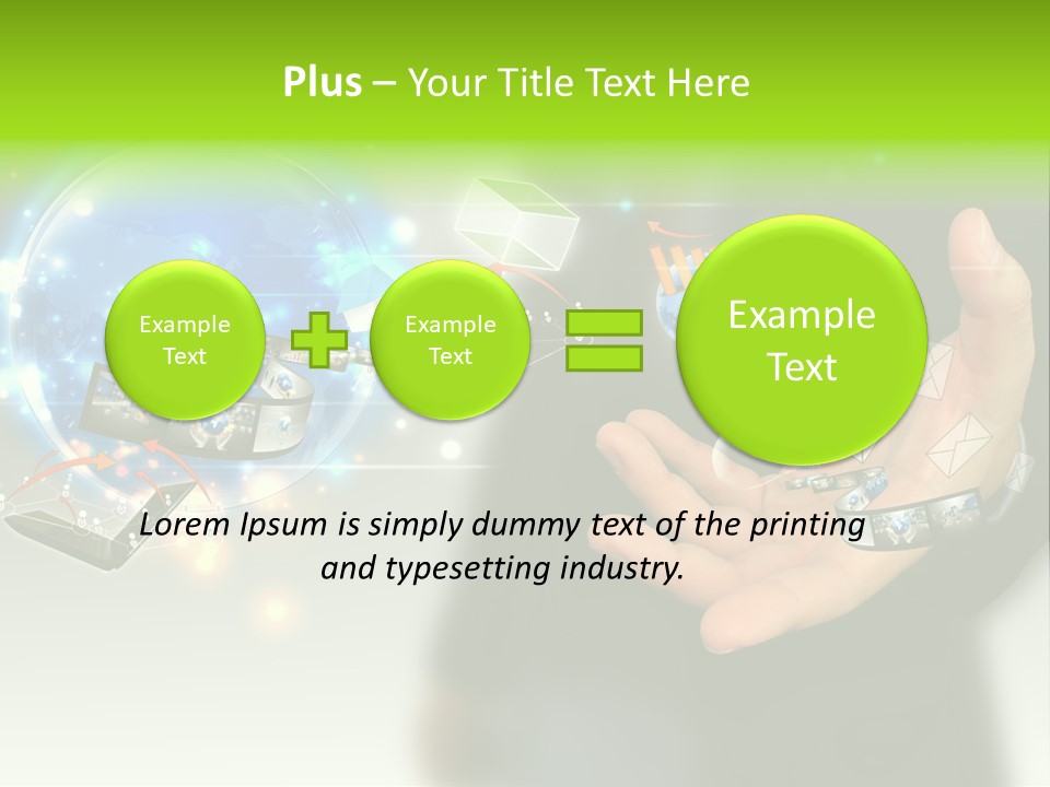 Problems Nature Person PowerPoint Template