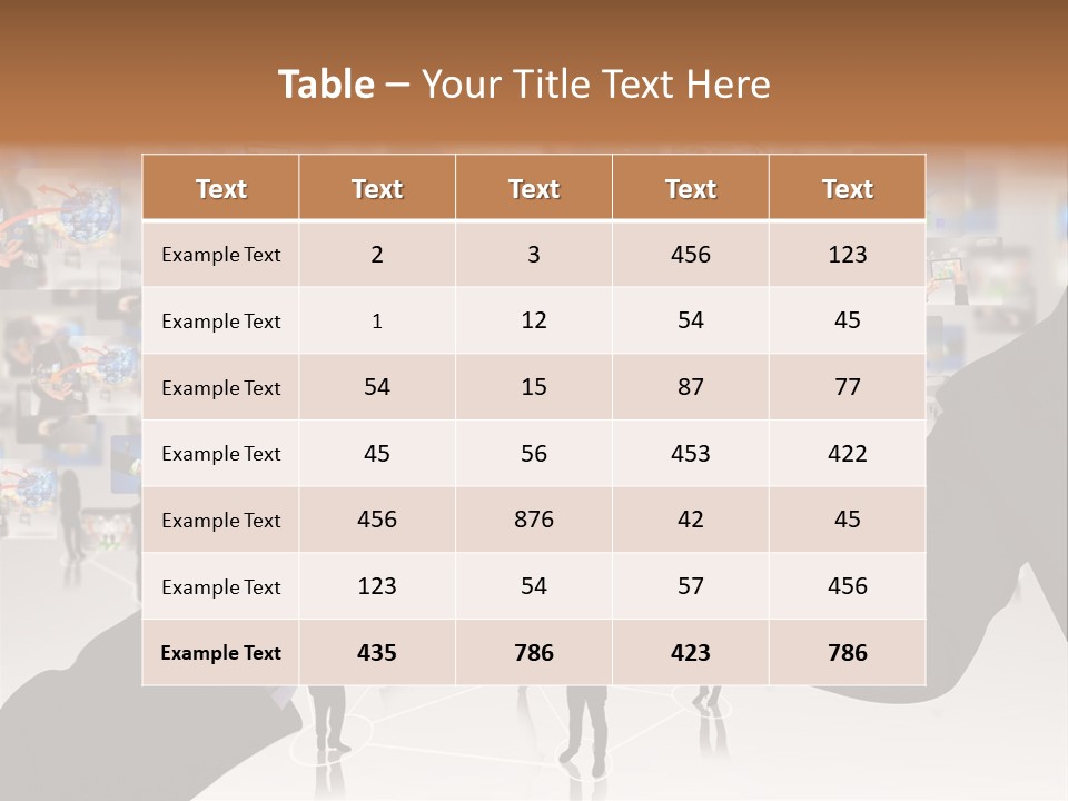 A Person Holding Up A Tablet With A Picture On It PowerPoint Template