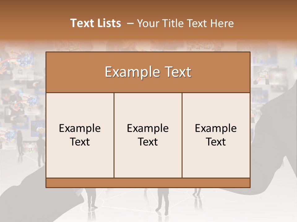 A Person Holding Up A Tablet With A Picture On It PowerPoint Template