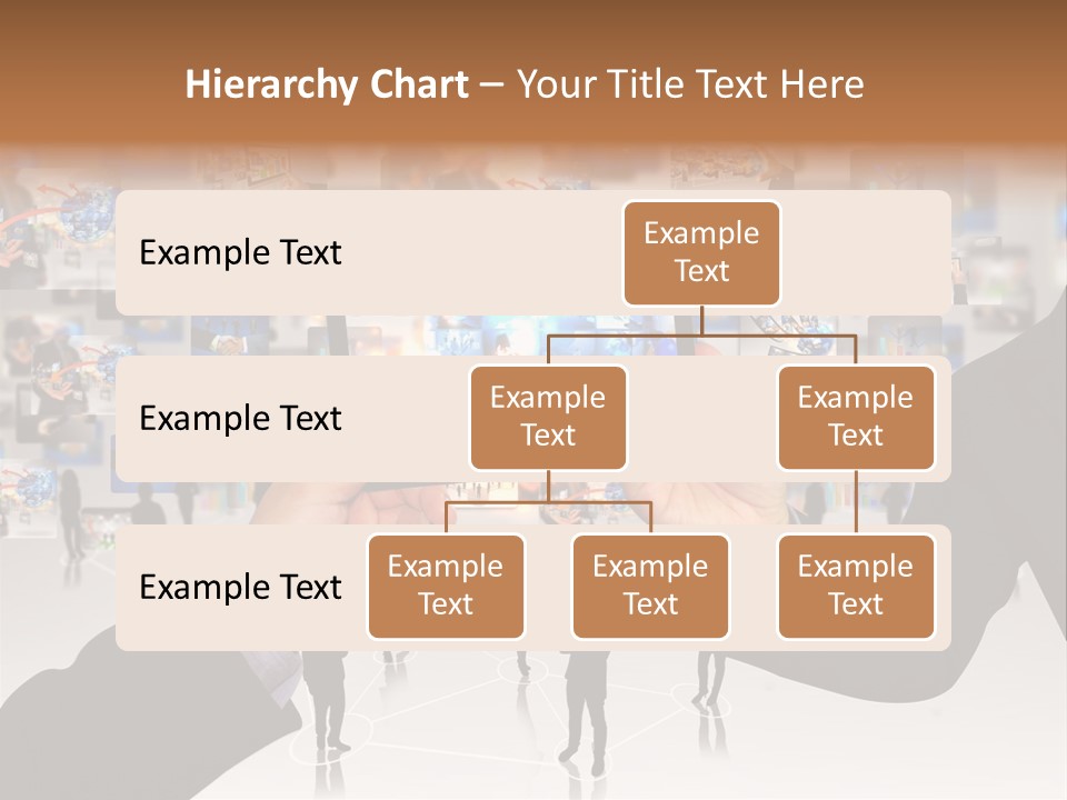 A Person Holding Up A Tablet With A Picture On It PowerPoint Template