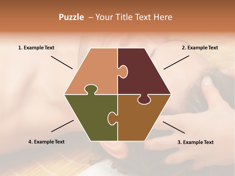 Teach Tribune Figure PowerPoint Template