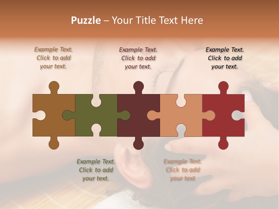 Teach Tribune Figure PowerPoint Template