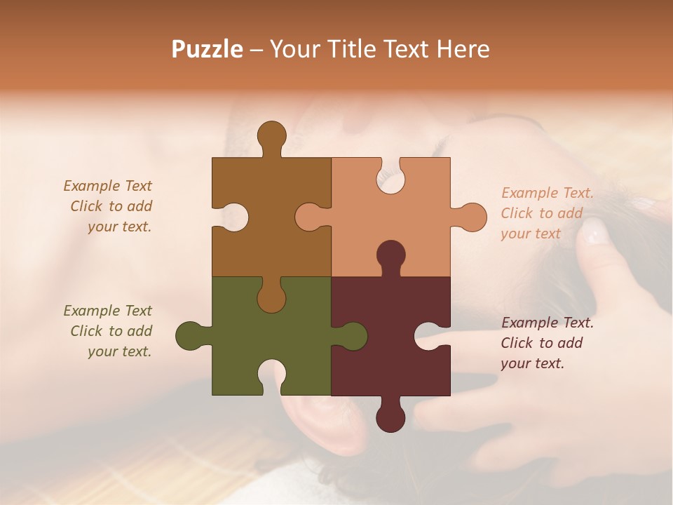 Teach Tribune Figure PowerPoint Template