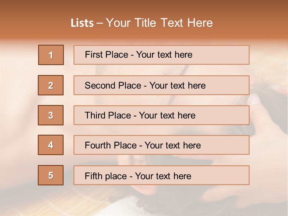 Teach Tribune Figure PowerPoint Template