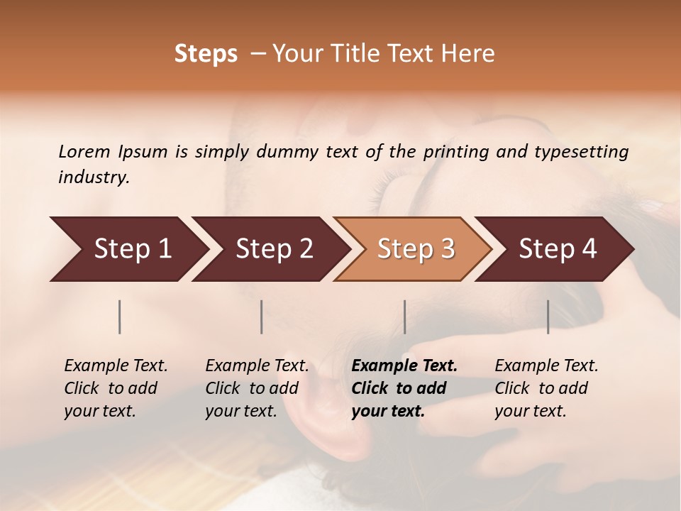 Teach Tribune Figure PowerPoint Template