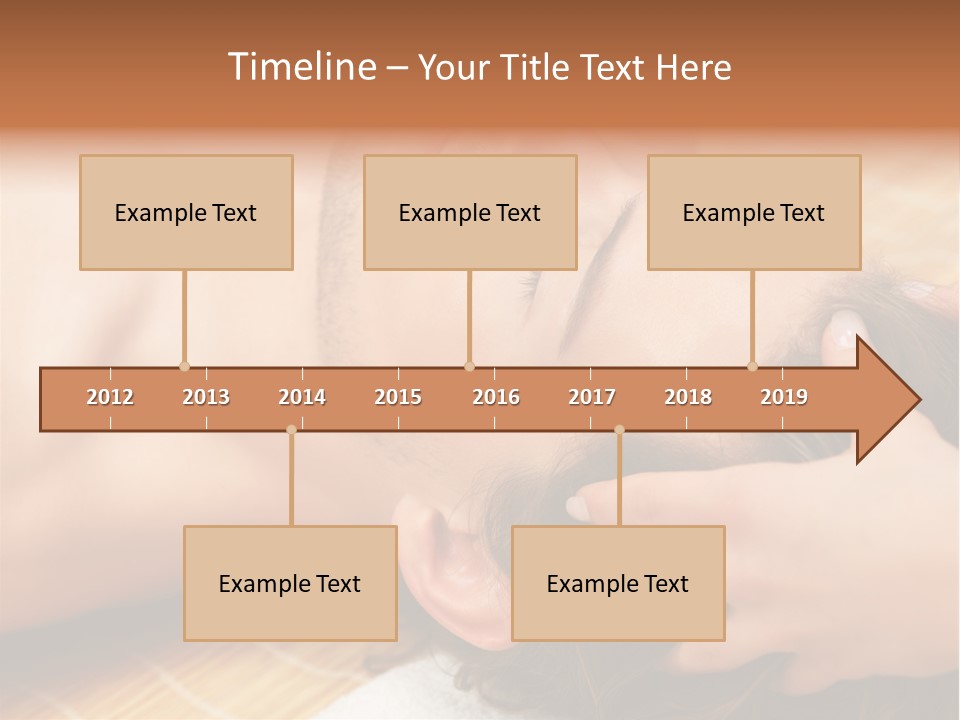 Teach Tribune Figure PowerPoint Template
