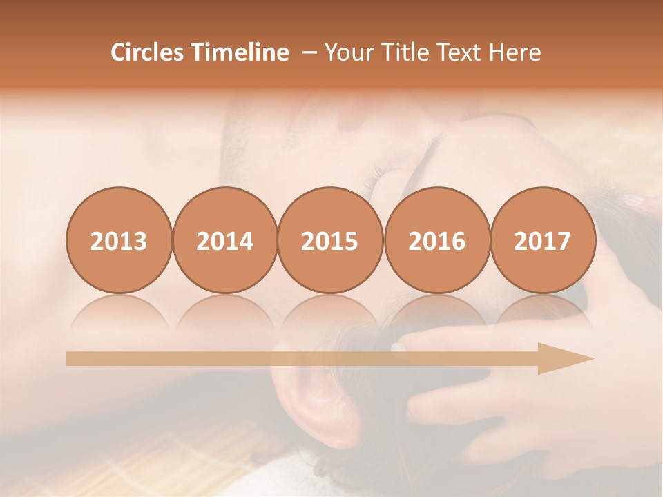 Teach Tribune Figure PowerPoint Template