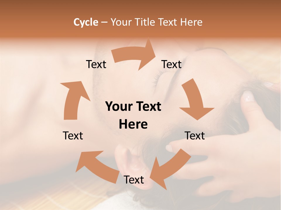 Teach Tribune Figure PowerPoint Template