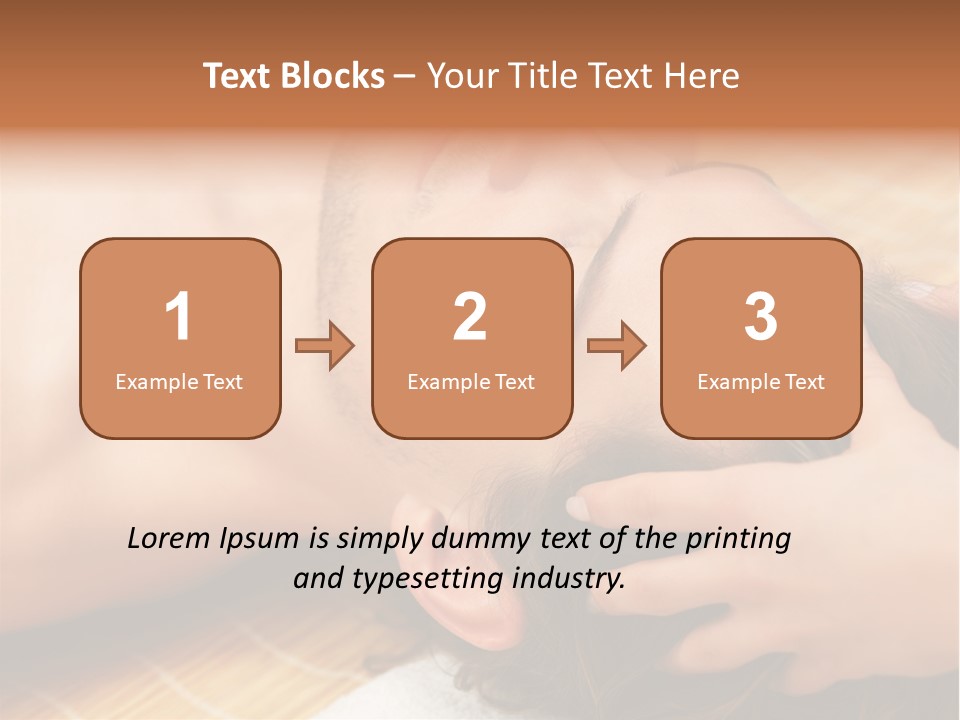 Teach Tribune Figure PowerPoint Template