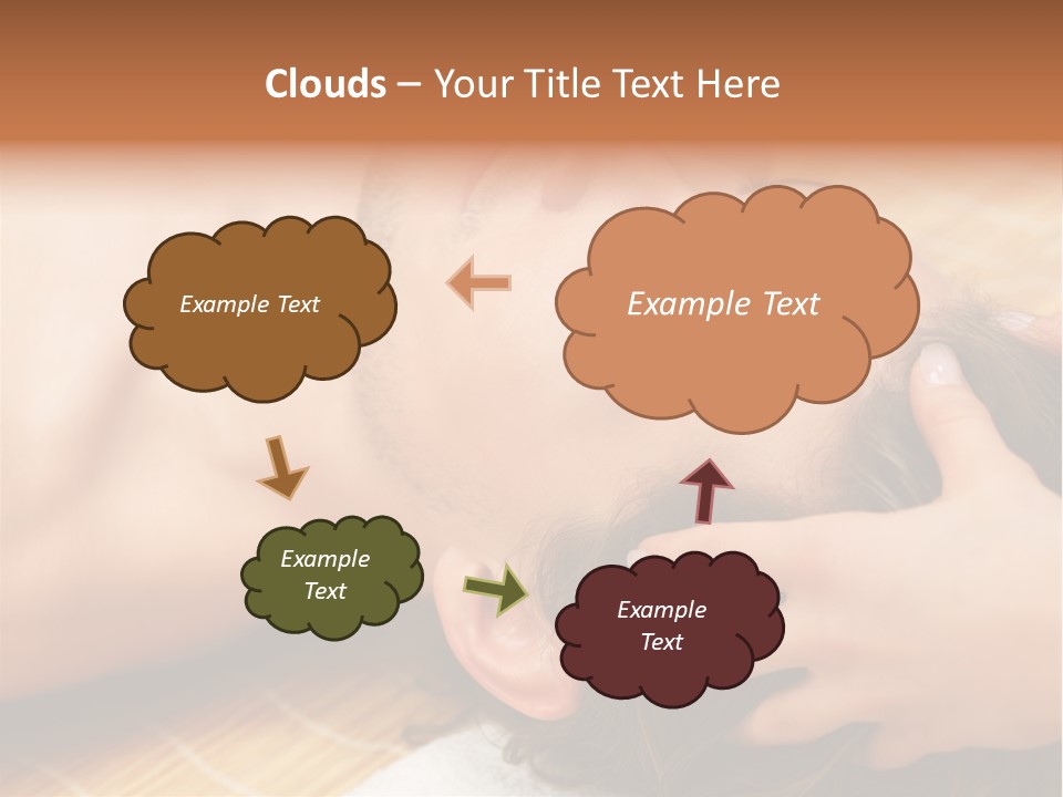 Teach Tribune Figure PowerPoint Template