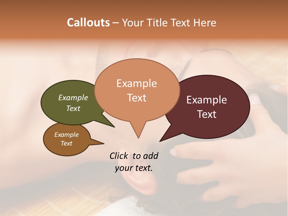 Teach Tribune Figure PowerPoint Template