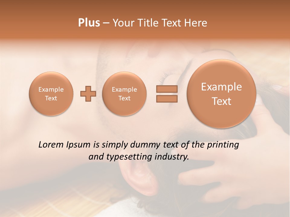 Teach Tribune Figure PowerPoint Template
