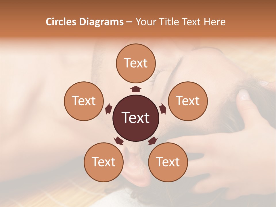 Teach Tribune Figure PowerPoint Template