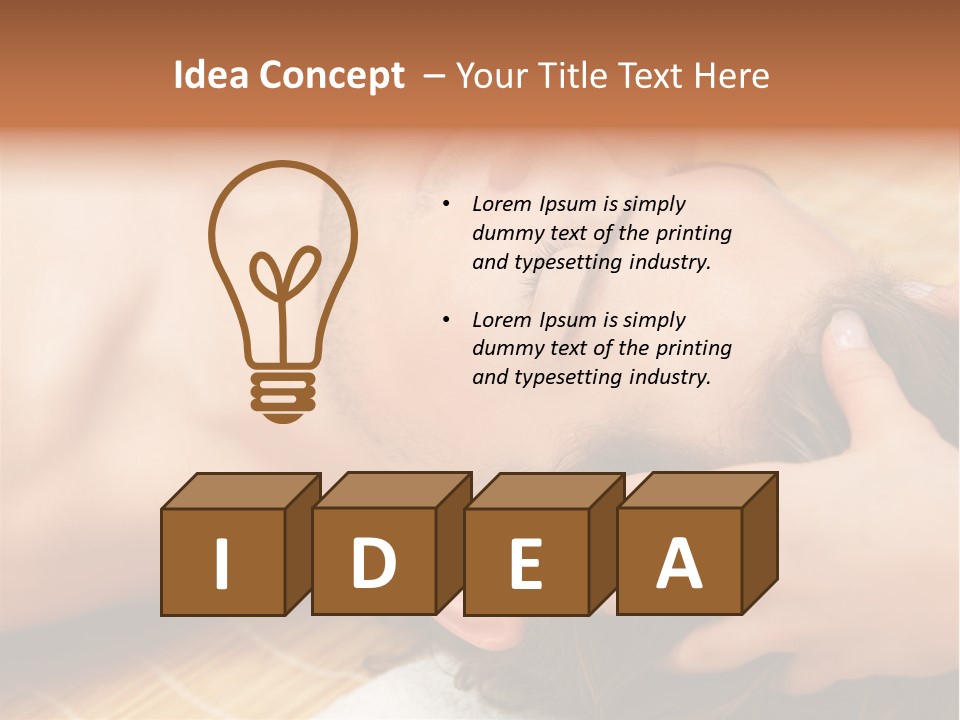 Teach Tribune Figure PowerPoint Template