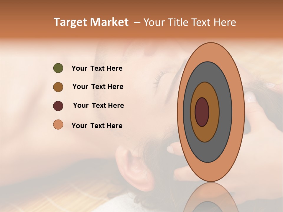 Teach Tribune Figure PowerPoint Template