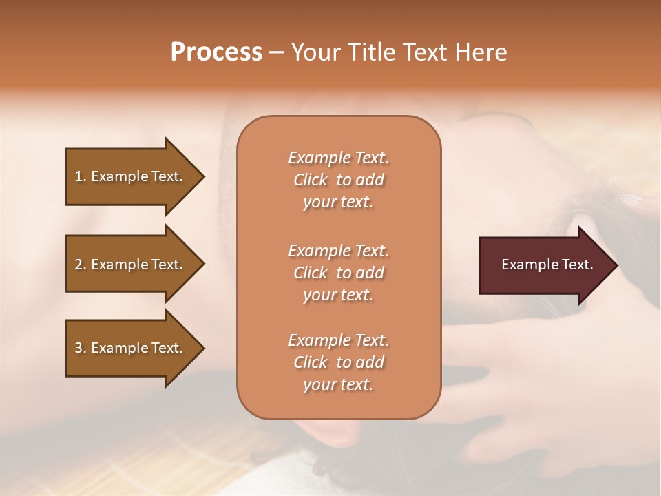 Teach Tribune Figure PowerPoint Template