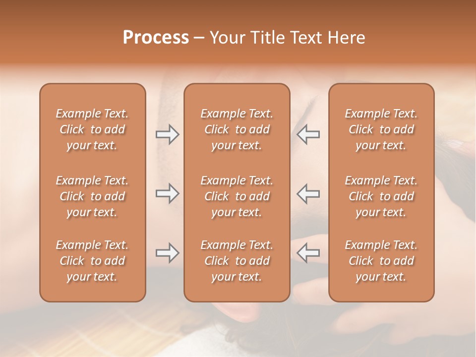Teach Tribune Figure PowerPoint Template