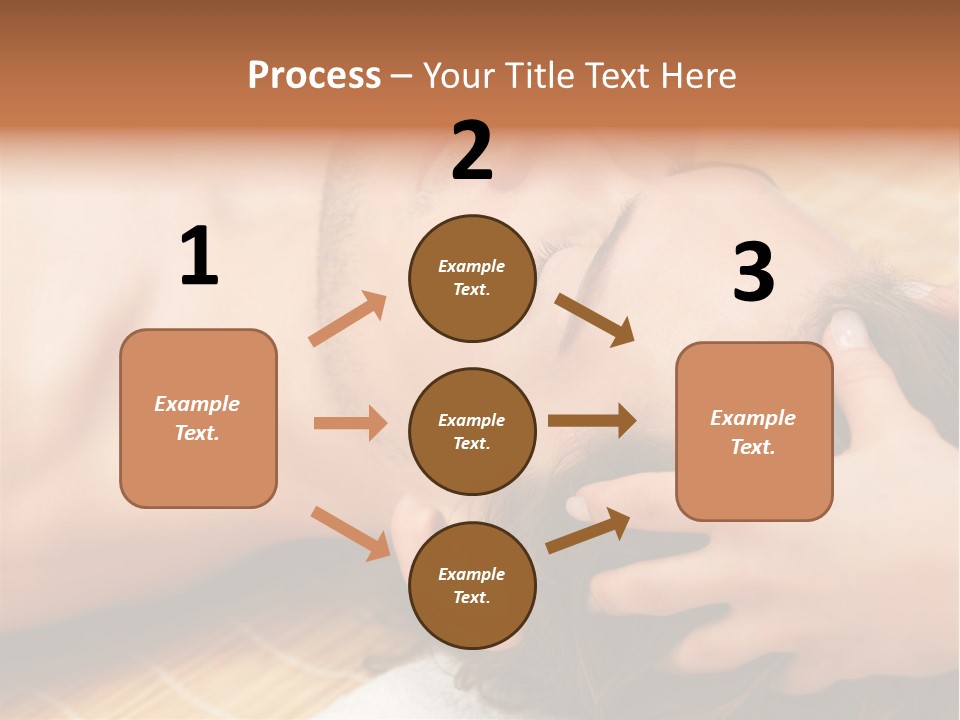 Teach Tribune Figure PowerPoint Template
