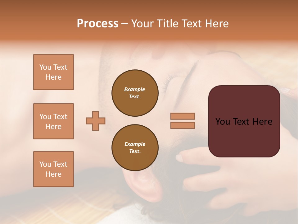 Teach Tribune Figure PowerPoint Template