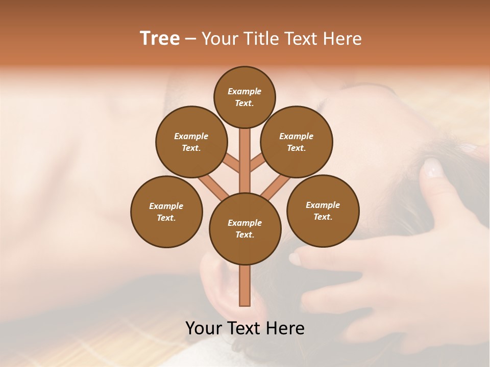 Teach Tribune Figure PowerPoint Template