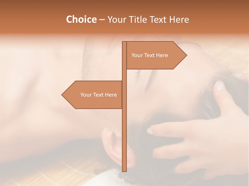 Teach Tribune Figure PowerPoint Template