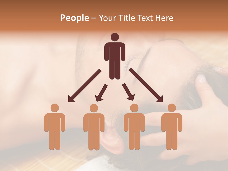 Teach Tribune Figure PowerPoint Template