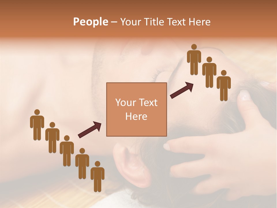Teach Tribune Figure PowerPoint Template