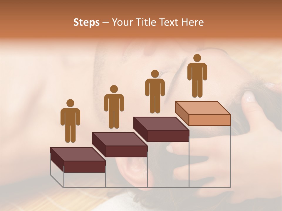 Teach Tribune Figure PowerPoint Template