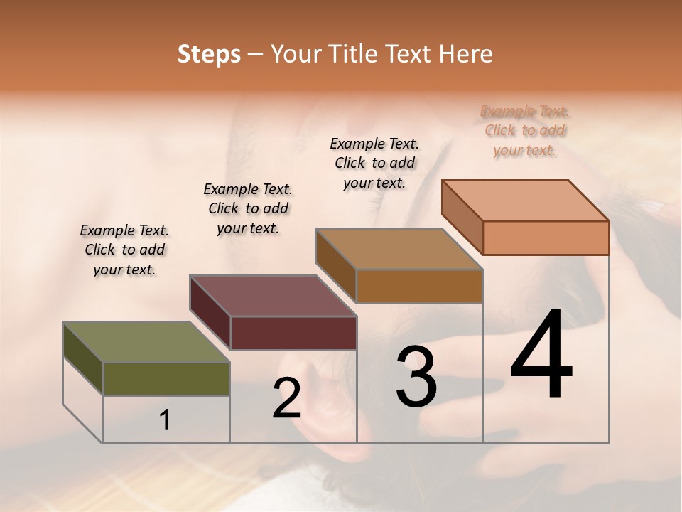 Teach Tribune Figure PowerPoint Template