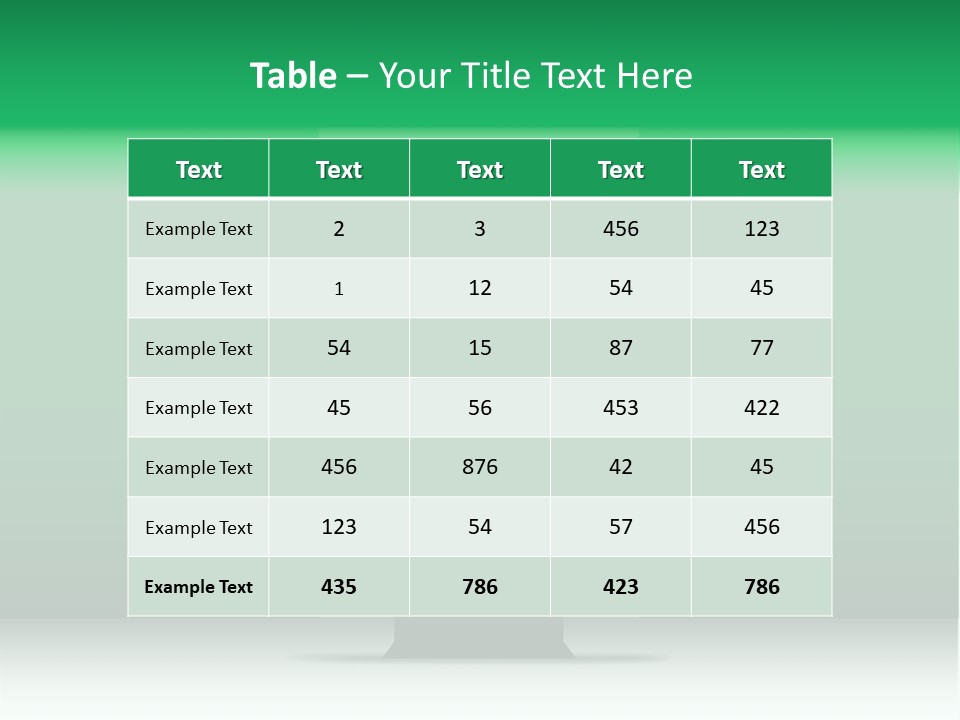 Teach Tribune Figure PowerPoint Template