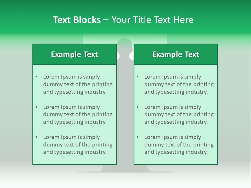Teach Tribune Figure PowerPoint Template