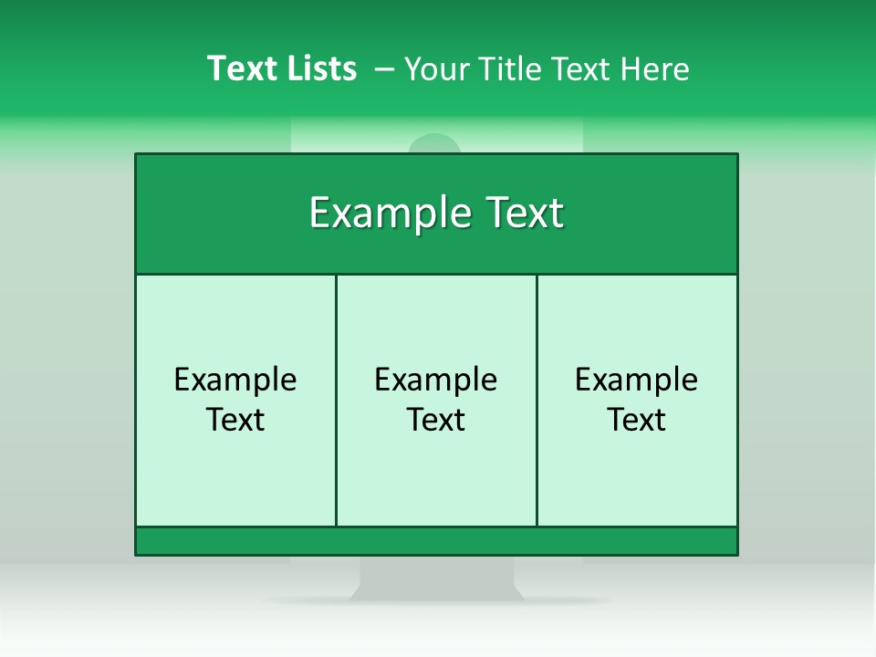 Teach Tribune Figure PowerPoint Template