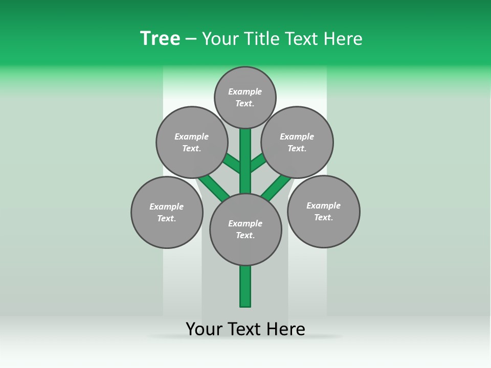 Teach Tribune Figure PowerPoint Template