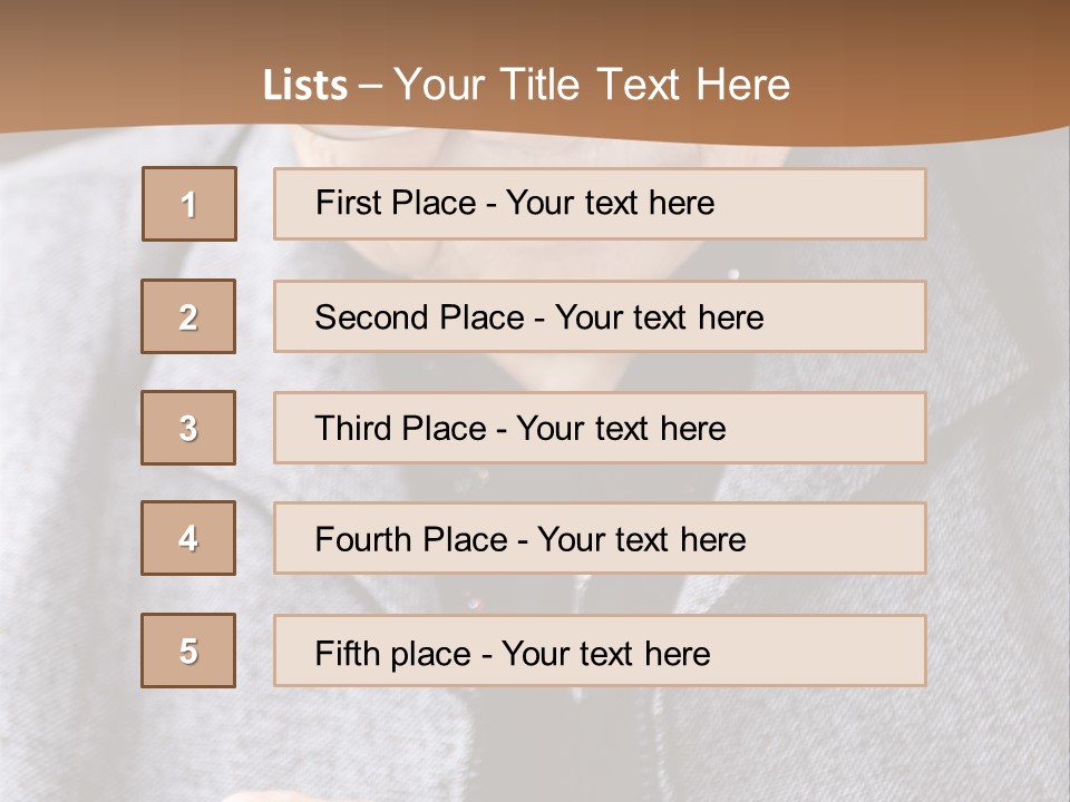 Eyeglasses Kind Respect PowerPoint Template