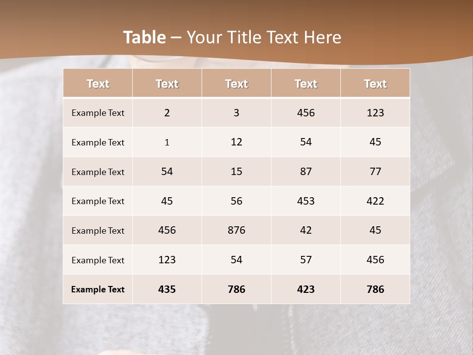 Eyeglasses Kind Respect PowerPoint Template