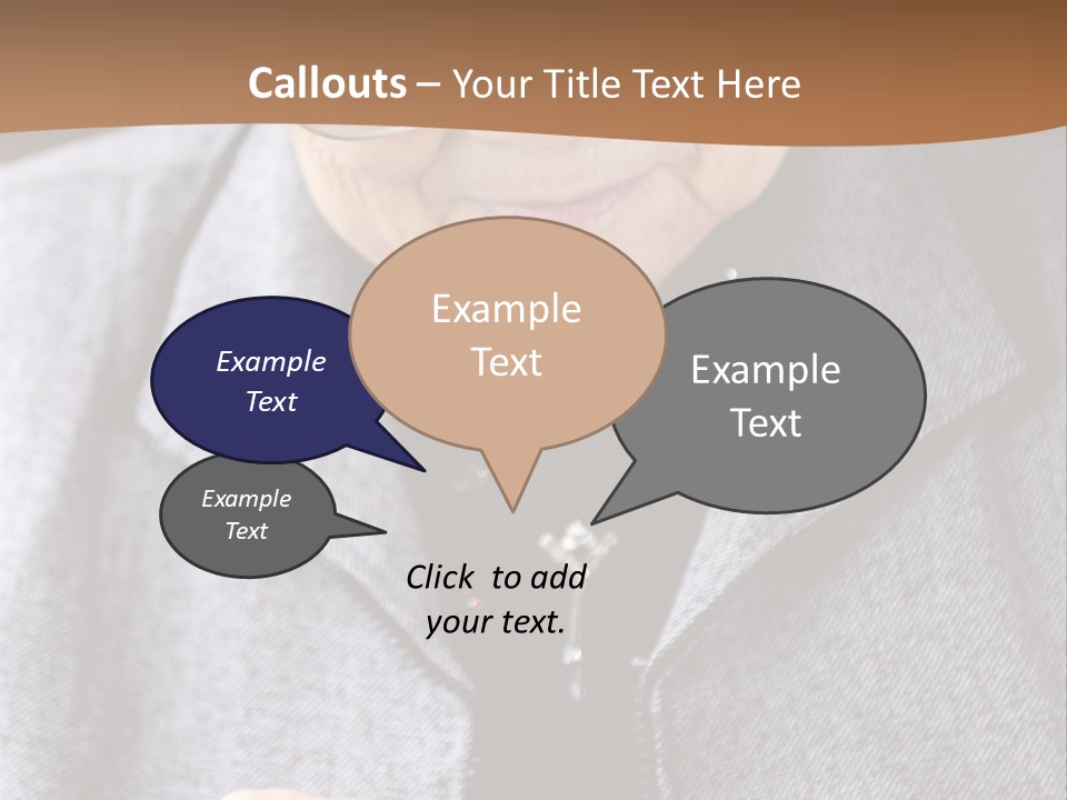 Eyeglasses Kind Respect PowerPoint Template