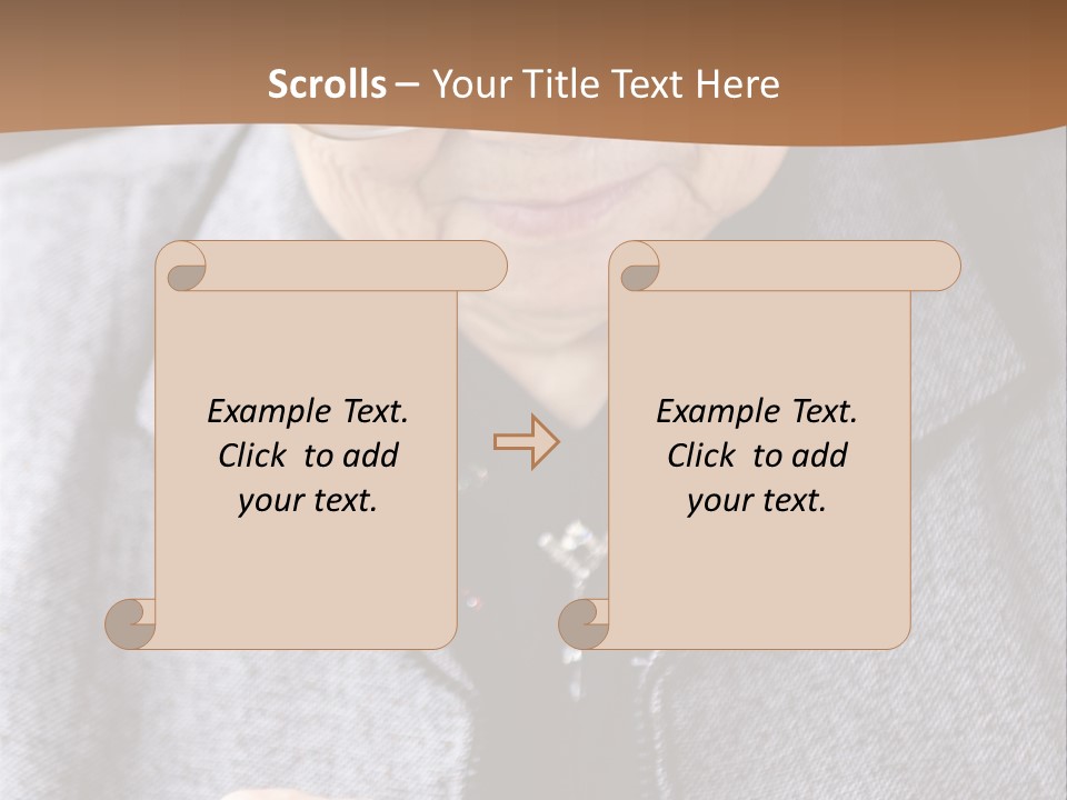 Eyeglasses Kind Respect PowerPoint Template