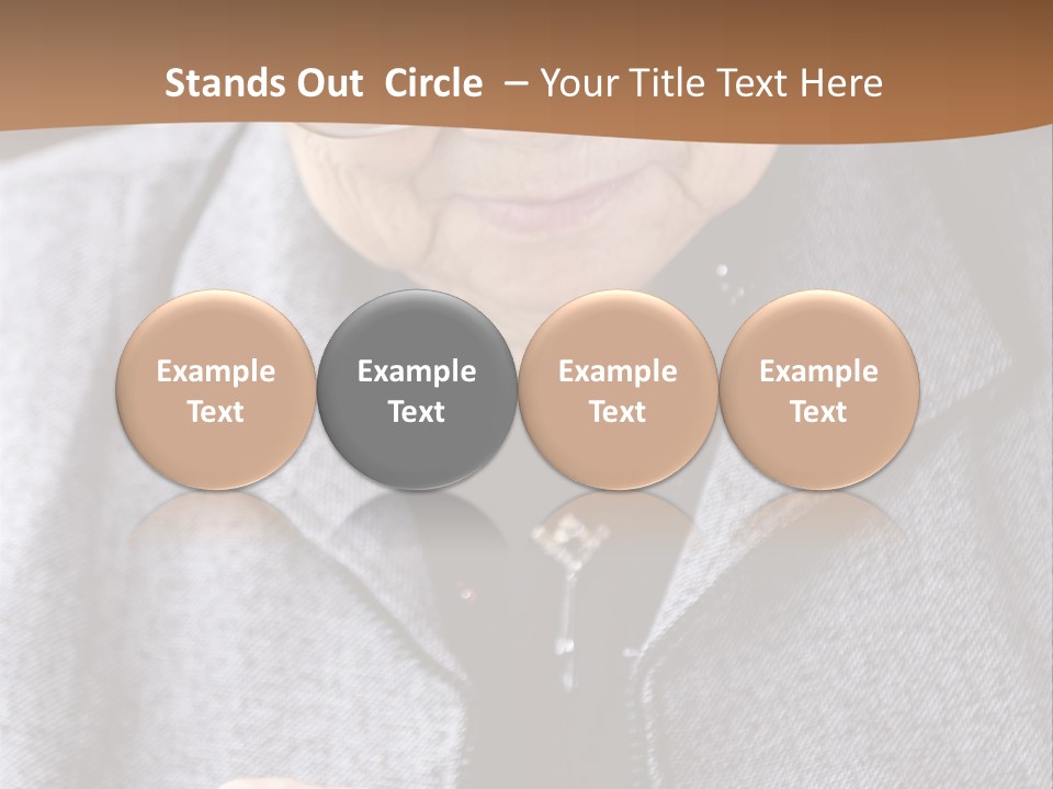 Eyeglasses Kind Respect PowerPoint Template